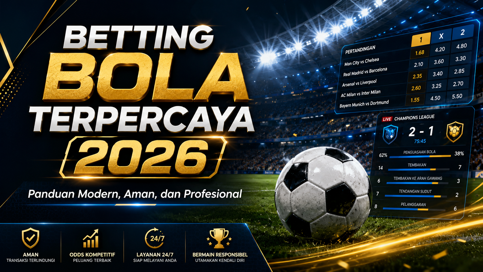 betting bola terpercaya 2026